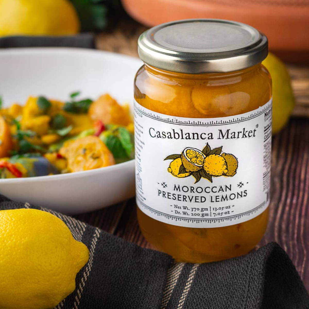 Casablanca Market Preserved Lemons - Small