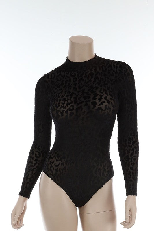 Burnout Long sleeve body suit