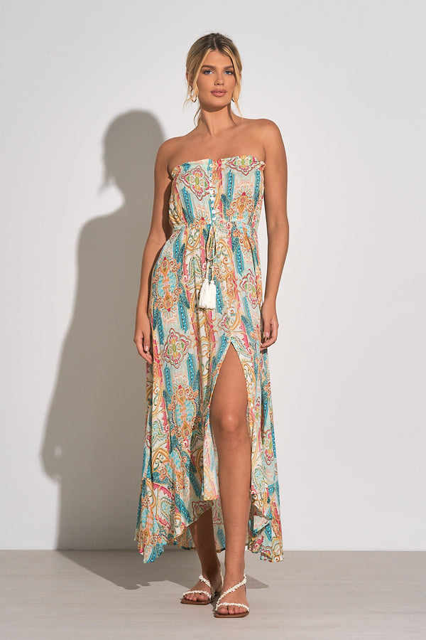 Ibiza Strapless Maxi