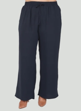 Wide Leg Midnight Navy Pant