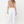 Load image into Gallery viewer, Mid Rise White Crop Skinny Jeans
