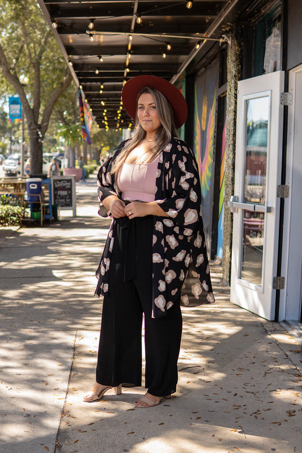 Cheetah Kimono