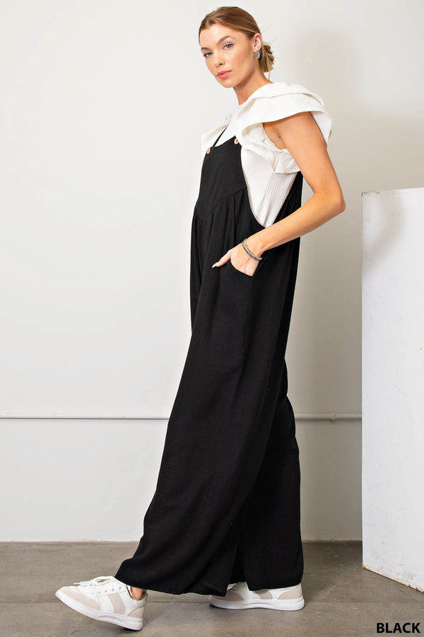 Shirring Overall