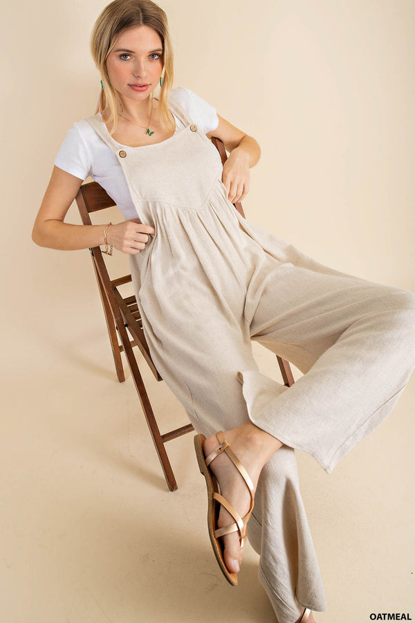 Shirring Overall